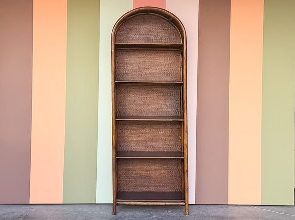 Handsome Cane Etagere