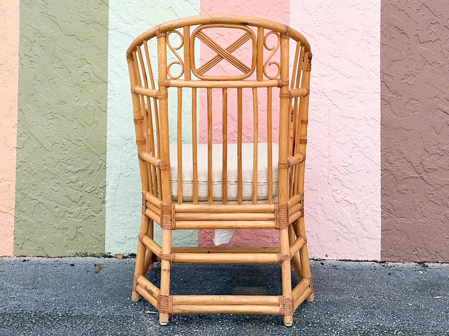 Coastal Brighton Style Rattan Chair