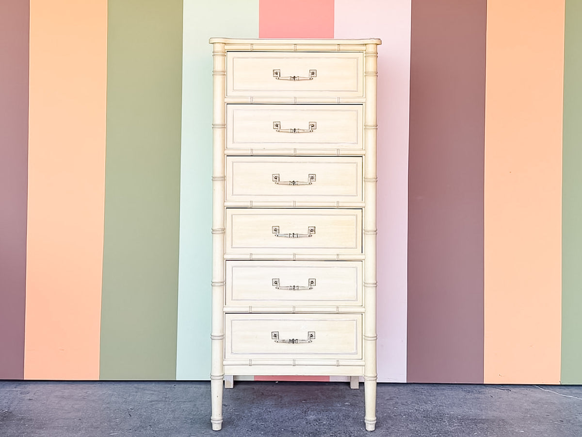 Henry Link Faux Bamboo Lingerie Chest