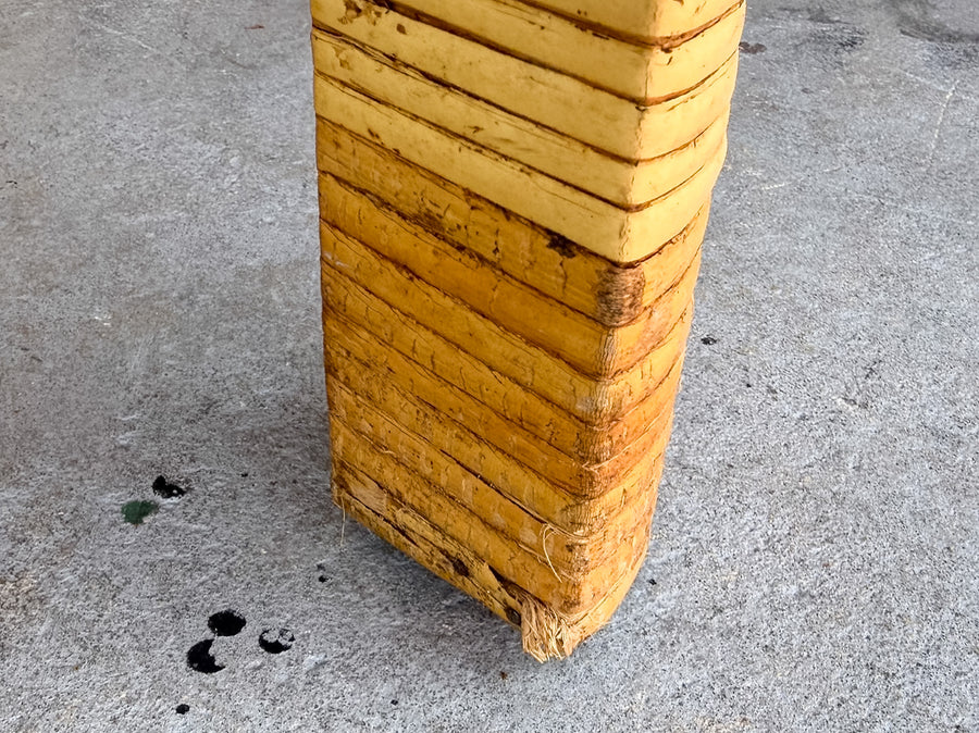 Baldwin Style Rattan Wrapped Dining Table