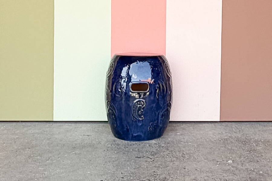Royal Blue Garden Seat