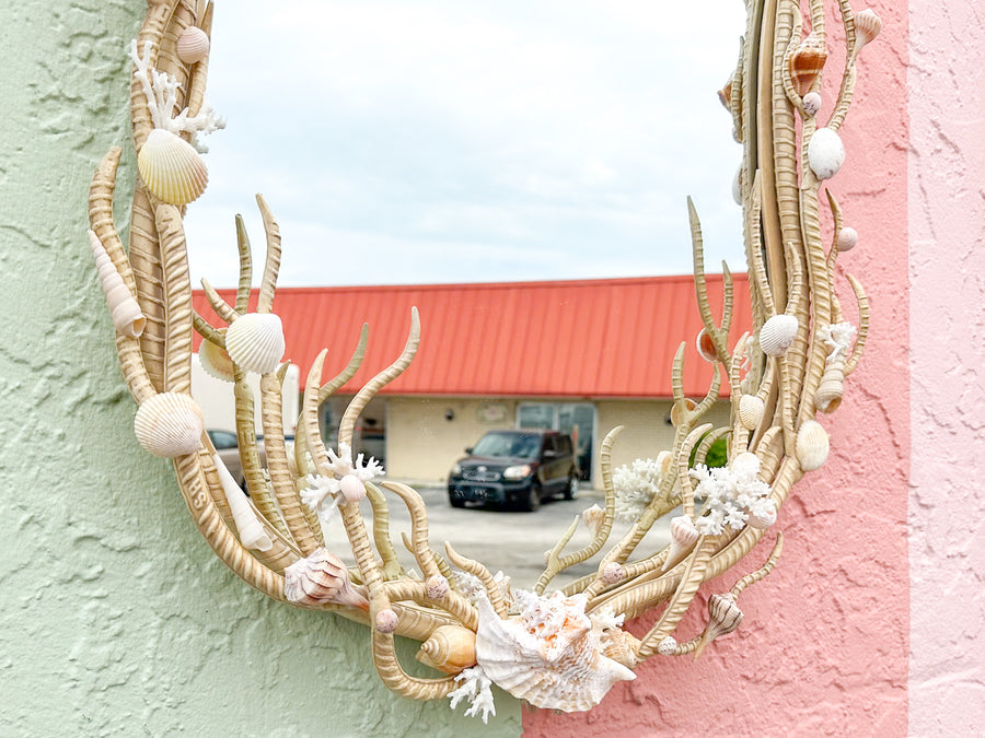 Under the Sea Metal Mirror