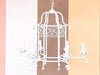 Fab Faux Bamboo Pagoda Chandelier