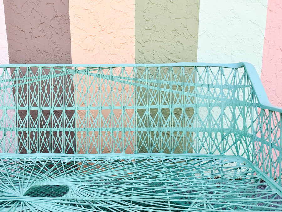 Seafoam Webspun Sofa