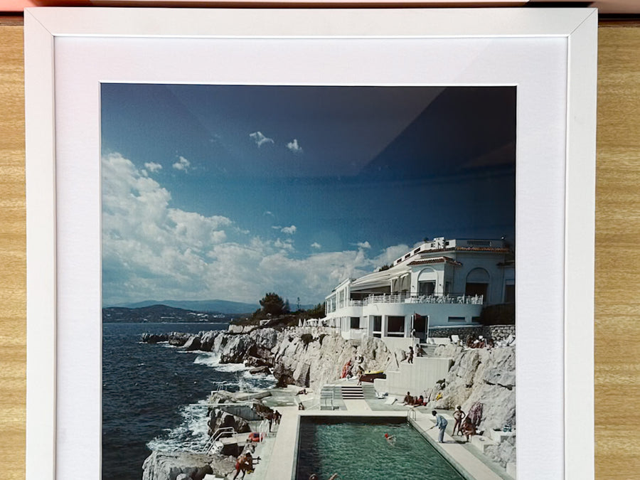 Eden Roc Pool Slim Aarons Framed Print