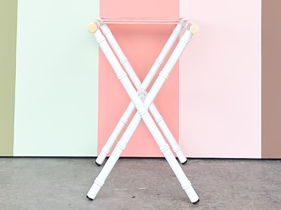 Faux Bamboo Luggage Rack - Gail