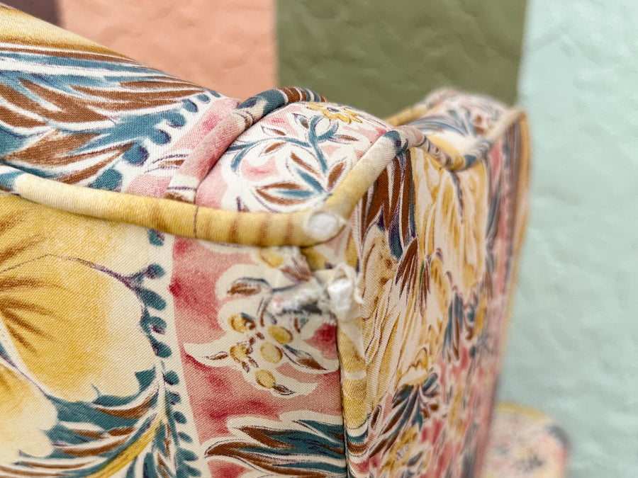 Pair of Palm Beachy Wingback Chairs