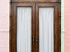 Handsome Faux Bamboo Armoire