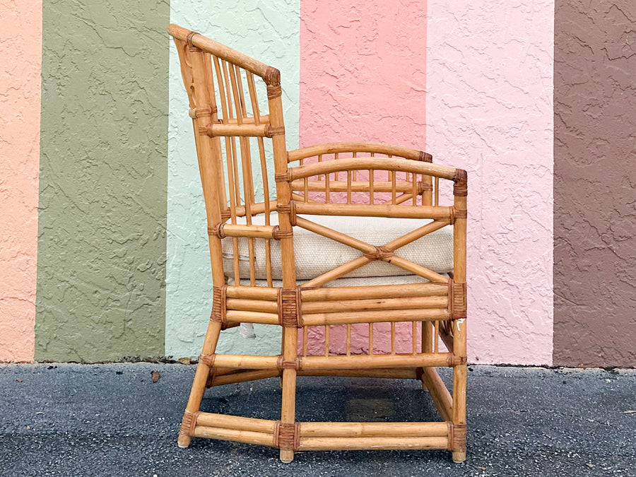 Coastal Brighton Style Rattan Chair