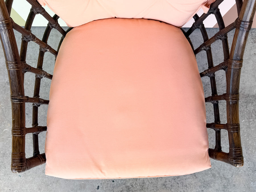 Brown Jordan Rattan Lounge Chair