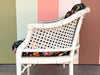 Faux Bamboo and Cane Bench