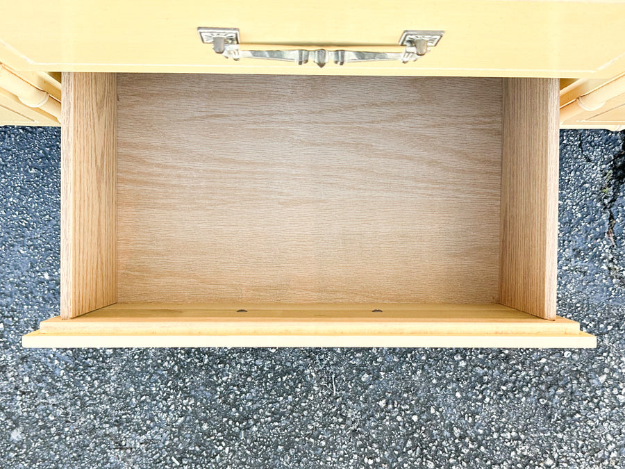 Faux Bamboo Dresser