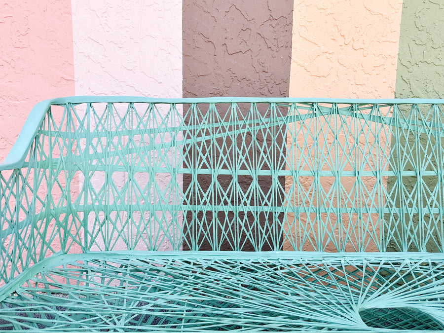 Seafoam Webspun Sofa