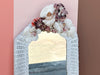Cute Wicker Shell Mirror
