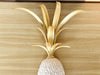 Pair of Italian Tole Pineapple Wall Sconces