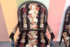 Pair of Shell Upholstered Arm Chairs