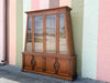Handsome Wood Pagoda Cabinet