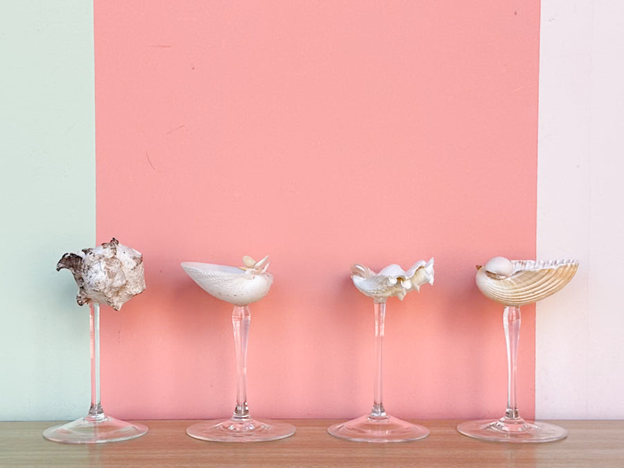 Set of Four Shell Coupes