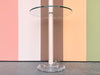 Glam Pink and Lucite Table Lamp