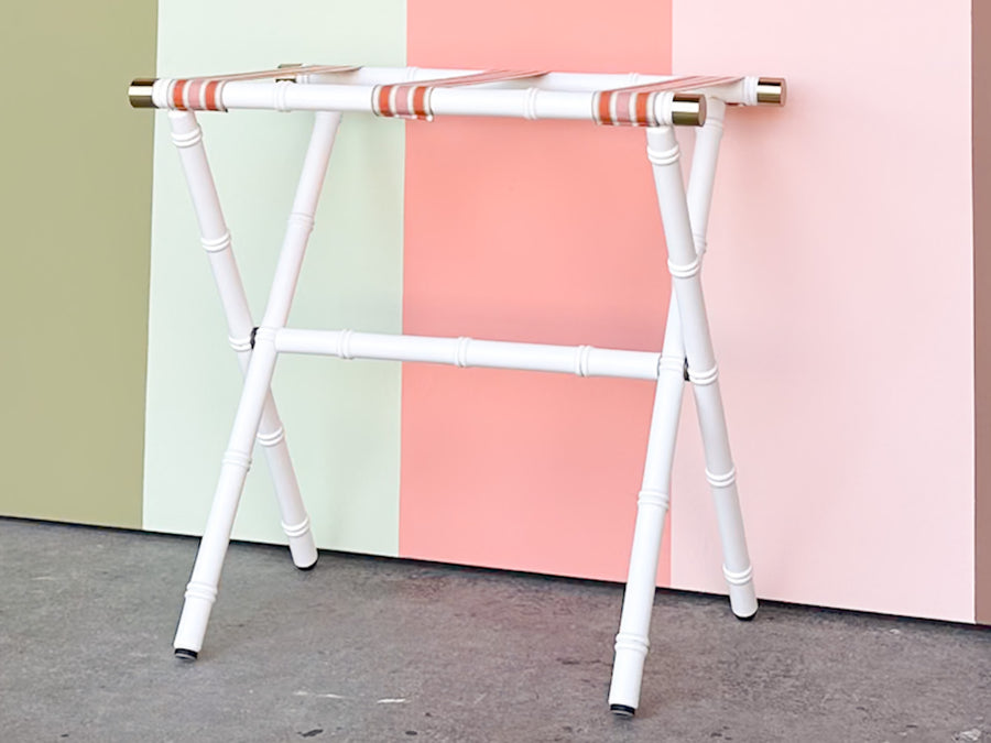 Faux Bamboo Luggage Rack - Gail