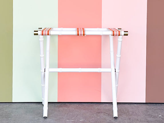 Faux Bamboo Luggage Rack - Gail
