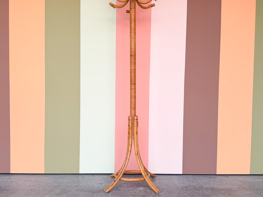 Rattan Hat Rack