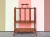 Metal Faux Bamboo Magazine Rack