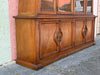 Handsome Wood Pagoda Cabinet