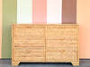 Island Style Rattan Wrapped Dresser
