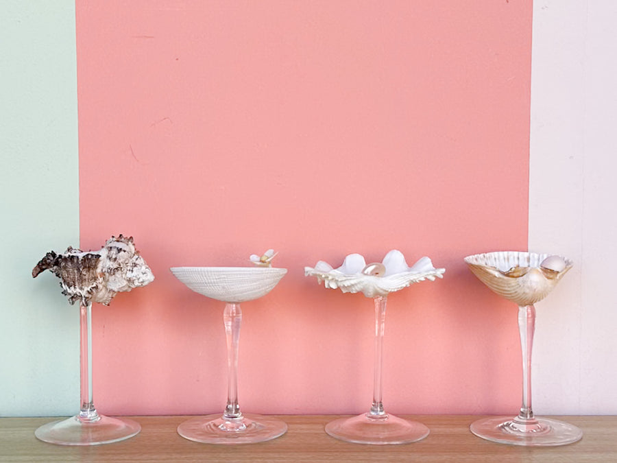 Set of Four Shell Coupes