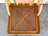 Whimsical Rattan and Cane Desk Chair