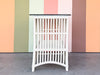 Double Pencil Reed Rattan Console