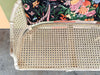Faux Bamboo and Cane Bench