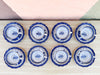 Blue and White Pagoda China Set