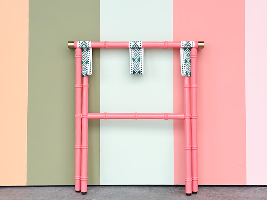 Faux Bamboo Luggage Rack - Annette