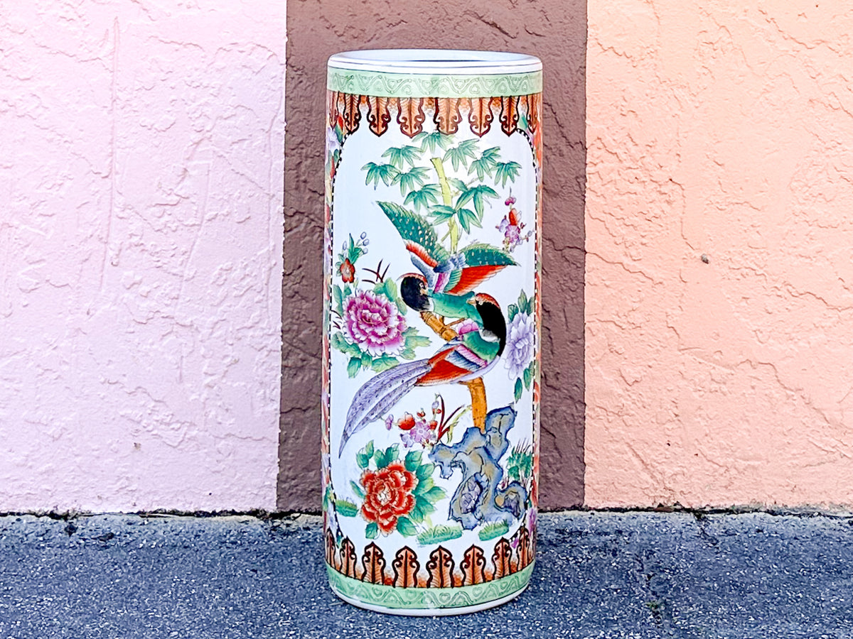 Large Chinoiserie Umbrella Stand