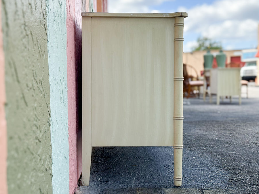 Henry Link Faux Bamboo Double Dresser