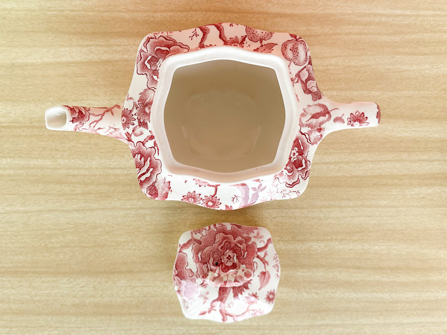 1950s Johnson Brothers English Chippendale Rose China Set