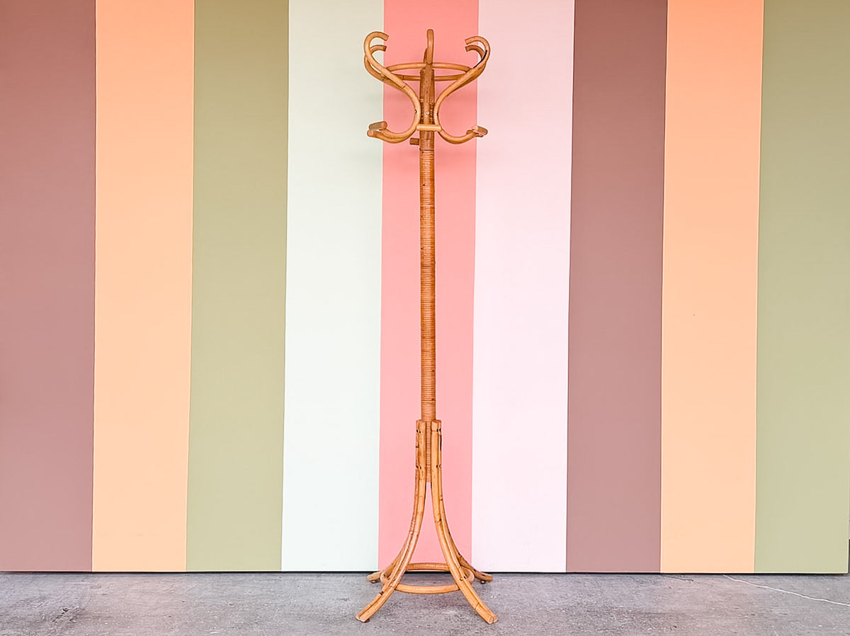 Rattan Hat Rack