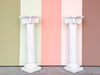Pair of Greek Chic Pedestals