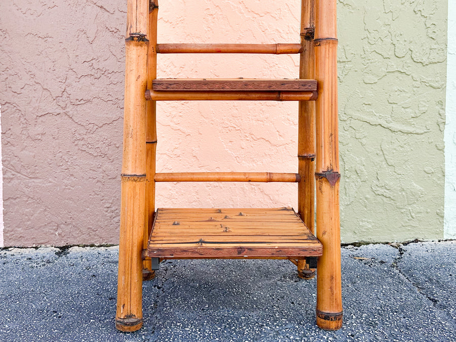 Petite Bamboo Ladder Etagere