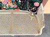 Faux Bamboo and Cane Bench
