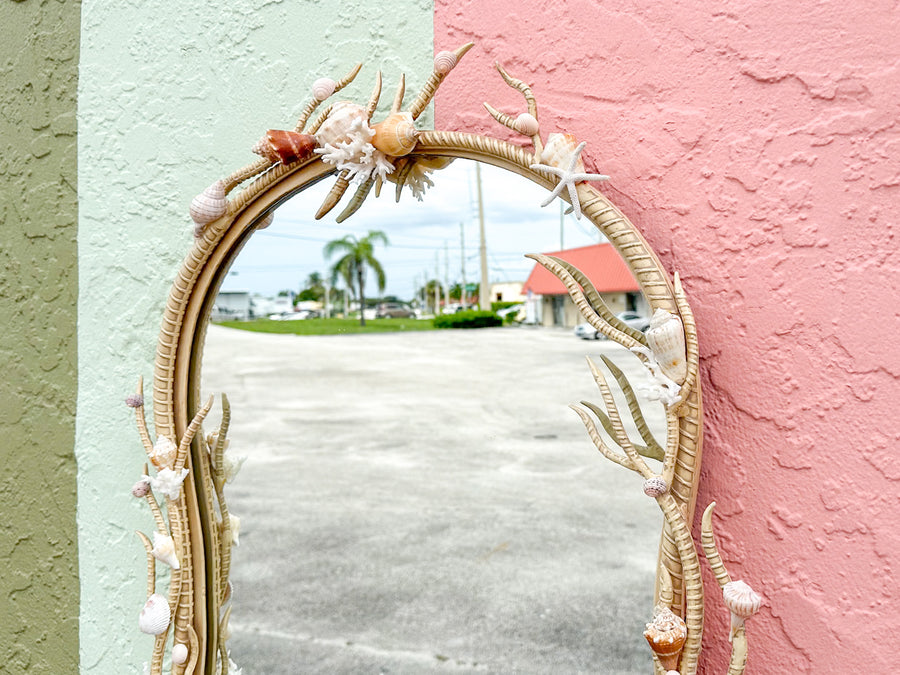 Under the Sea Metal Mirror