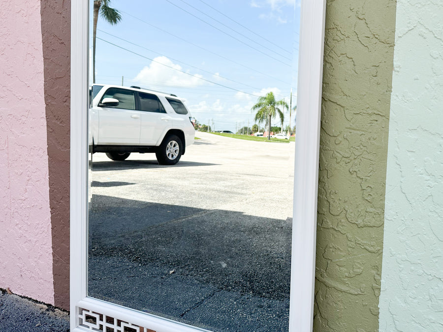 Palm Beach Chic Fretwork Mirror