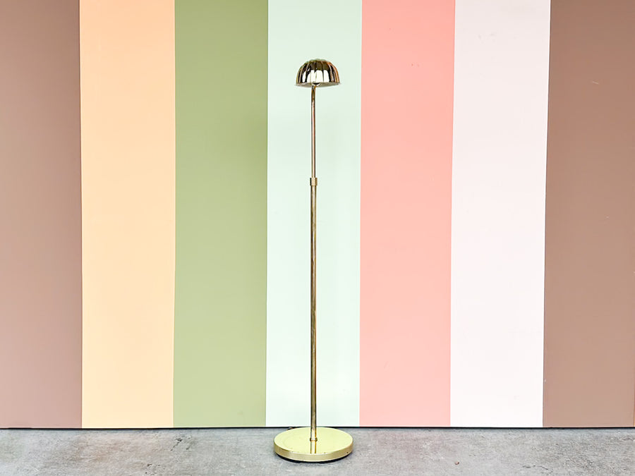 Shell Brass Floor Lamp