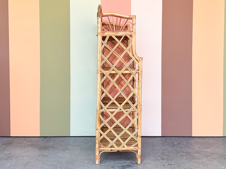 Petite Rattan Etagere
