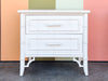Pair of Dixie Aloha Faux Bamboo Nightstands