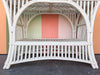 Double Pencil Reed Rattan Console