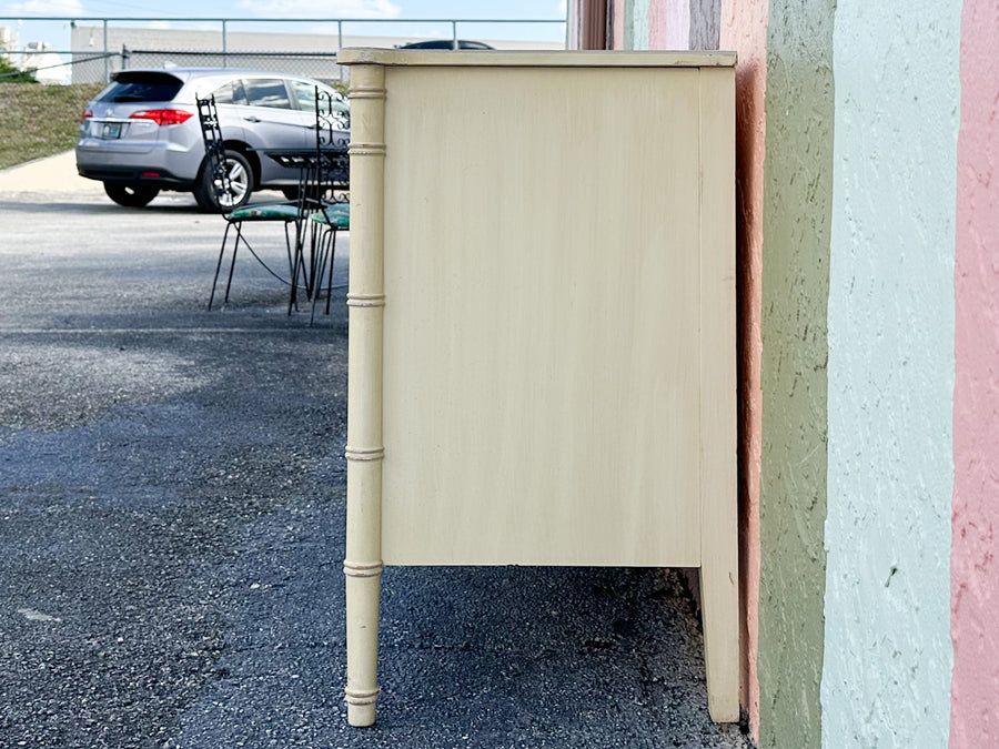 Henry Link Faux Bamboo Double Dresser