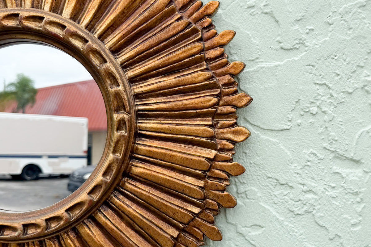 Regency Chic Sunburst Mirror